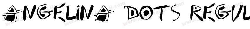 Angelina Dots Regula字体转换